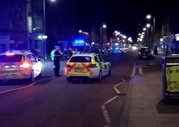 A shot from the scene. Picture: TSPL