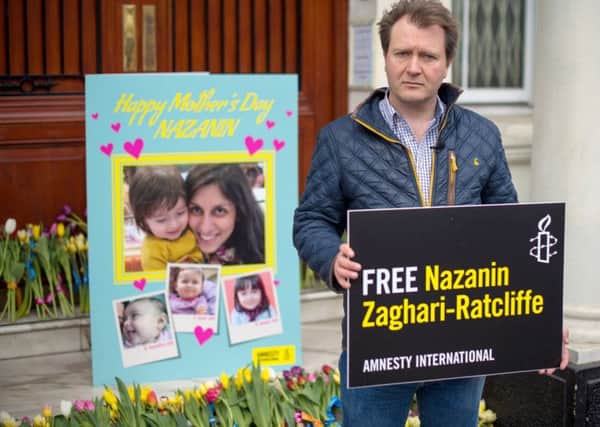 Richard Ratcliffe, the husband of British charity worker Nazanin Zaghari-Ratcliffe. Picture: Dominic Lipinski/PA Wire