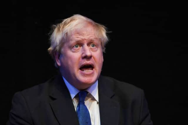 Boris Johnson (pictured), says 'of course' he is launching a bid for Prime Minister. (Photo by Paul Ellis/Getty Images)