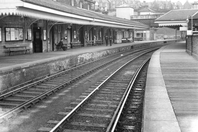 The original Hawick station in 1963, six years before it was closed alongside every other station in the Borders. Picture: TSPL