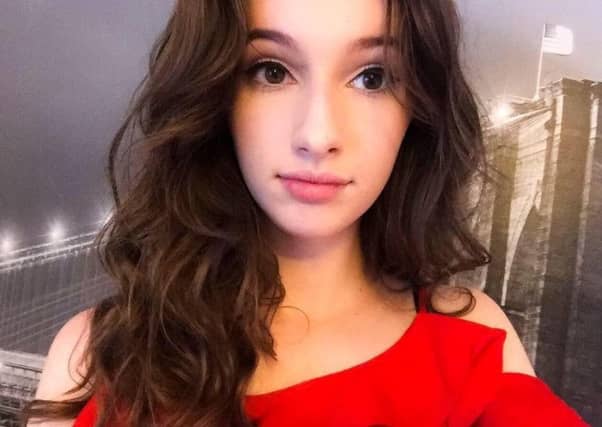 Beckie Hiley, 19 who was told she was suffering from migraines actually had a brain tumour. Picture: SWNS