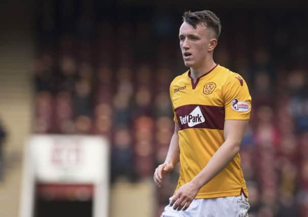 Motherwell midfielder David Turnbull has impressed for the Fir Park side. Picture: SNS