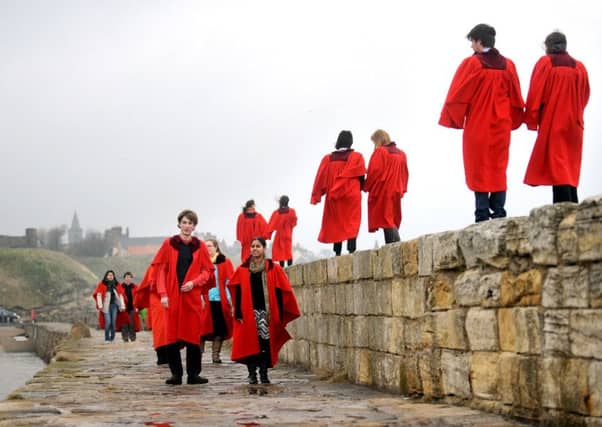 St Andrews graduates. Picture: Jane Barlow