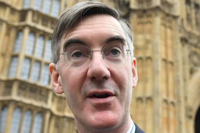 Labour MP David Lammy accused Mr Rees-Mogg of 'promoting Germanys overtly racist party, AfD'. Picture: PA