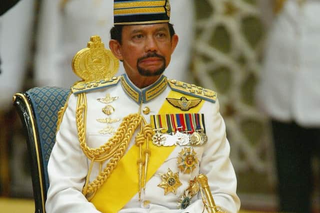 Bruneian Sultan Hassanal Bolkiah. Picture: Christopher Furlong/Getty Images
