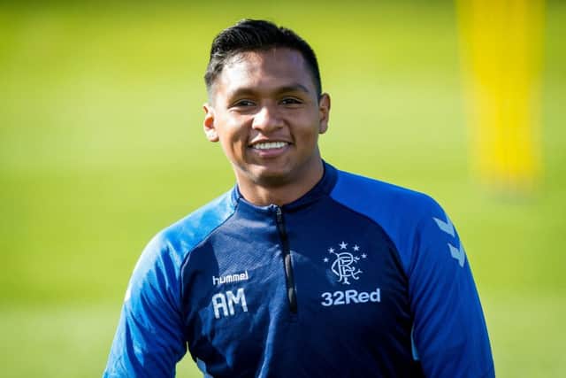 Could Alfredo Morelos be on the move this summer? Picture: SNS Group