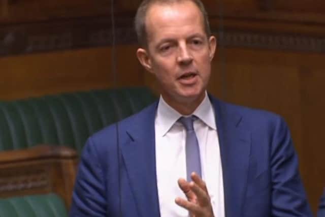 Nick Boles resigned from the Conservatives on the floor of the House.