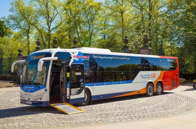 Like-for-like revenue was up 3.4% at its UK regional bus operations. Picture: Stagecoach