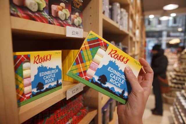 Don't be fooled by the name, this crumbly chalky sweet was quite different from traditional Rock found in the rest of the UK. The pastel-hued treat was first created in the 19th century.
