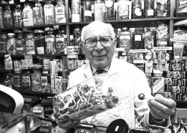 Stockbridge sweet shop owner Remo Mancini in May 1991.