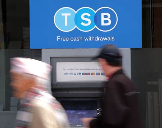 The TSB intends to cut its opening times at its Lanark branch from July.
