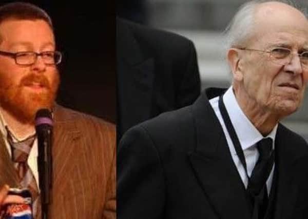 Frankie Boyle and Lord Tebbit