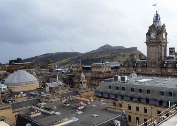 Edinburgh's finance firms have helped Scotland become the UK's third biggest region for finance services exports. Picture: Jon Savage