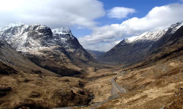 Scotland's mountainous regions provide a barrier for the telecommunications industry. Picture: TSPL