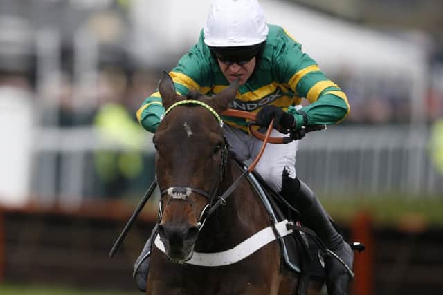 Buveur D'Air contests the feature race on day one of Aintree's Grand National meeting. Picture: Alan Crowhurst/Getty
