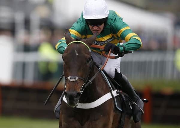 Buveur D'Air contests the feature race on day one of Aintree's Grand National meeting. Picture: Alan Crowhurst/Getty