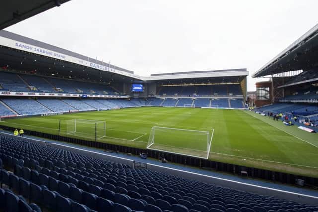 A general view of Rangers' Ibrox Stadium. Picture: SNS Group
