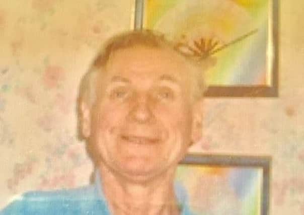 Alistair Lovie was last seen at about 11am on Sunday. Picture: Police Scotland