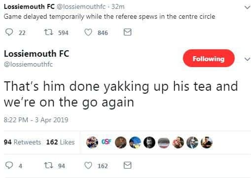 The tweets from Lossiemouth FC