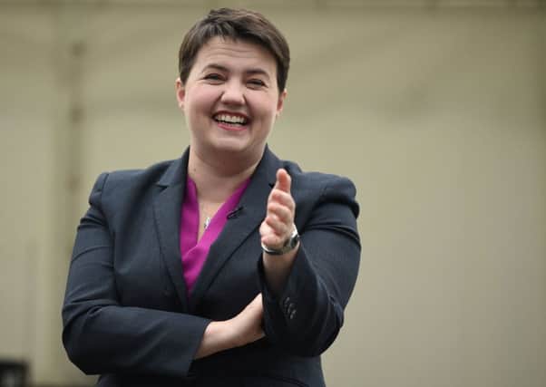 Scottish Conservative leader Ruth Davidson is due to return from maternity leave next month (Picture: Oli Scarff/AFP/Getty Images)