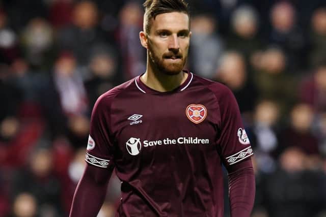 David Vanecek has not impressed at Hearts so far. Picture: SNS.