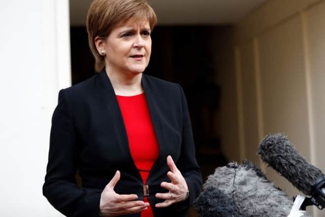 The First Minister says Theresa May won't be in power to stop a second independence referendum. Picture: AFP/Getty Images