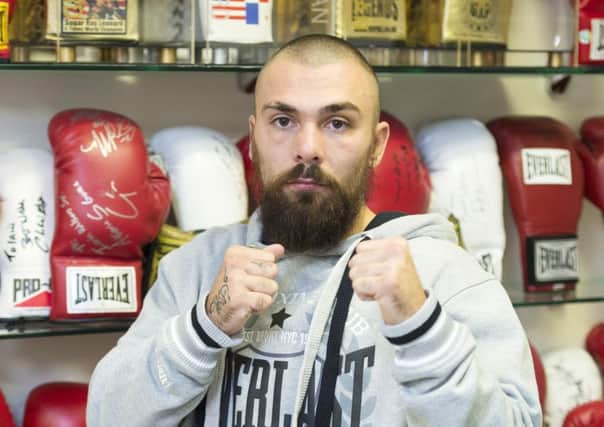 Iron Mike Towell prepares ahead of his fight with Dale Evans