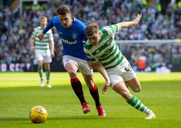 Celtic and Rangers will meet again on the penultimate day of the season. Picture: SNS