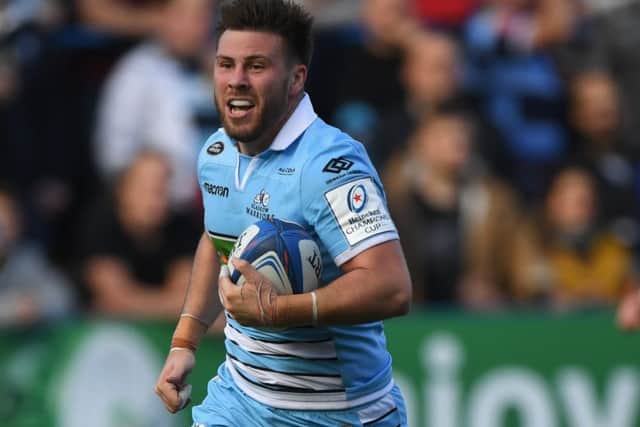 Glasgow scrum-half Ali Price played youth-grade cricket for Cambridgeshire. Picture: Stu Forster/Getty Images