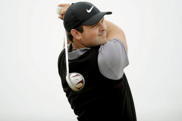 Patrick Reed in action. Pic: Michael Gillen