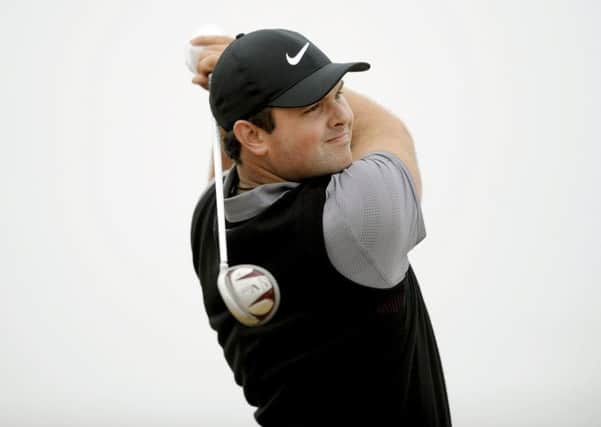 Patrick Reed in action. Pic: Michael Gillen