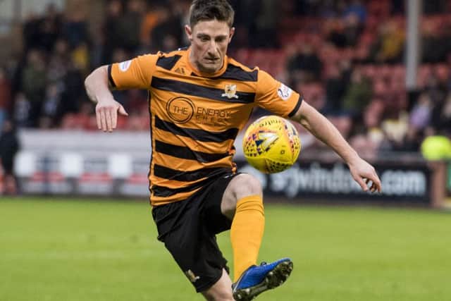 Alloa's Jordan Kirkpatrick scored the late winner. Pic: SNS/Alan Harvey