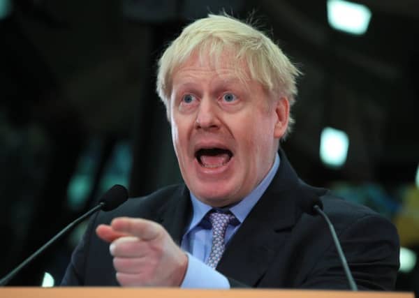 Former foreign minister Boris Johnson. Picture: Peter Byrne/PA Wire