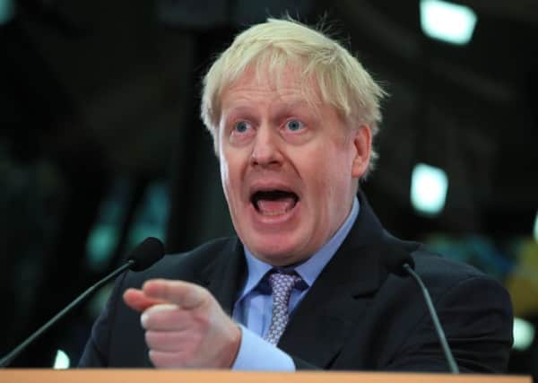 Former foreign minister Boris Johnson. Picture: Peter Byrne/PA Wire
