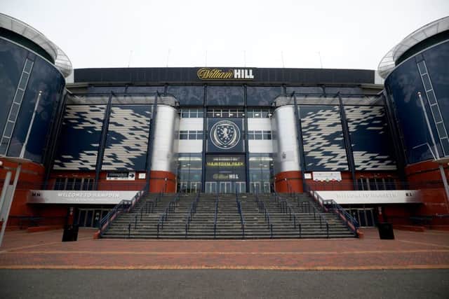 The fatal accident inquiry is being held at Hampden Park in Glasgow