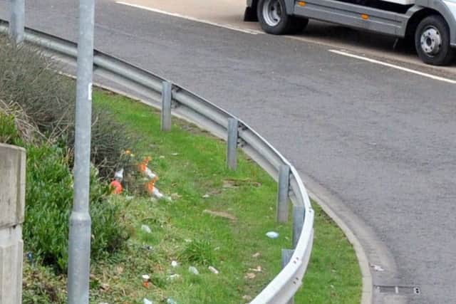 Anyone who throws litter out the car window will soon face a higher risk of prosecution (Picture: Emma Mitchell)