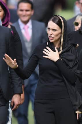 New Zealand PM Jacinda Ardern has been highlighted by Todd as a good leader. (Photo by Kai Schwoerer/Getty Images).