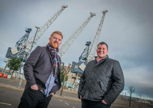 Seed Haus was founded by Calum Forsyth (left) and Robin Knox. Picture: Chris Watt Photography.