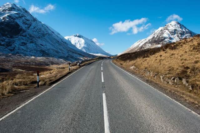 The A82 through Glencoe is hardly a secret, but it's difficult to be cynical about the clogged roads when you're surrounded by some of the most rugged and spectacular terrain in Scotland.
