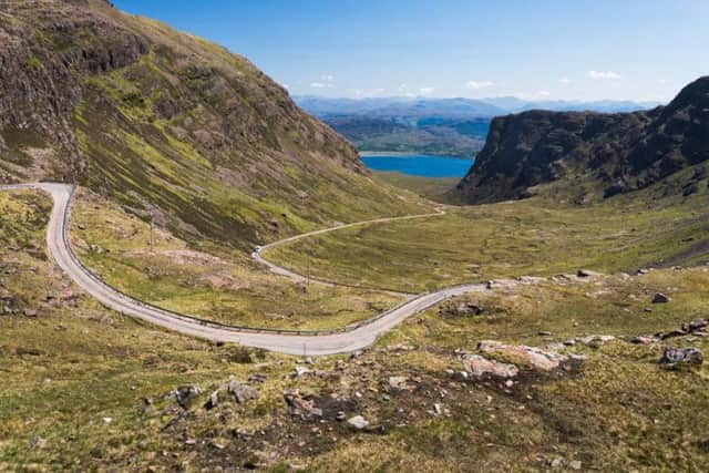 Consisting of multiple alpine-like hairpin bends and gradients of up to 20%, this road isn't for the feart. The single-track road is now a Mecca for cyclists and a highlight on the North Coast 500 (NC500).