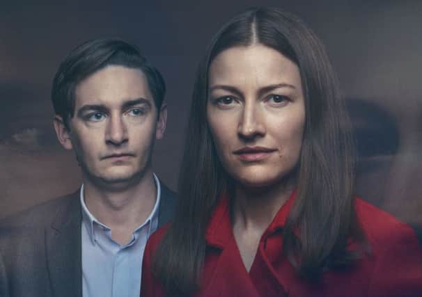 Kelly Macdonald and James Harkness star in BBC drama The Victim (Picture: Thane Bruckland/BBC Pictures)