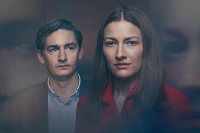 L-R: Craig Myers (James Harkness) and Anna Dean (Kelly Macdonald).