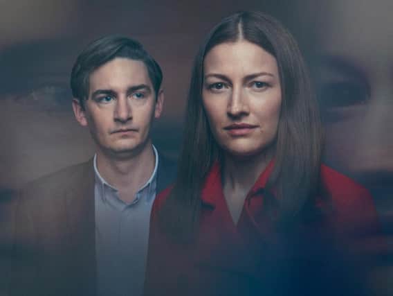 L-R: Craig Myers (James Harkness) and Anna Dean (Kelly Macdonald).