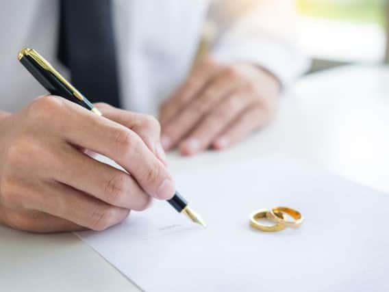 The Scottish government have been urged to change divorce law to make separating easier (Photo: Shutterstock)