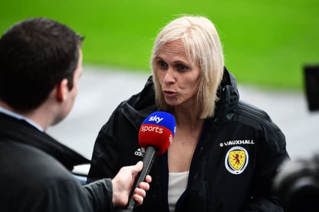 Scotland head coach
Shelley Kerr. Picture: John Devlin