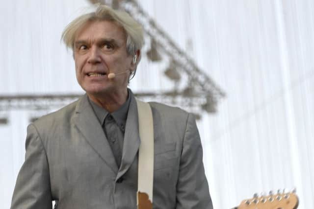 David Byrne of Talking Heads. Picture: Frazer Harrison/Getty Images for Coachella
