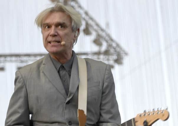 David Byrne of Talking Heads. Picture: Frazer Harrison/Getty Images for Coachella