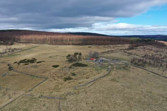 Archaeologists will excavate the site of the old Blackmiddens whisky distillery close to the Aberdeenshire and Moray border. PIC: Contributed.