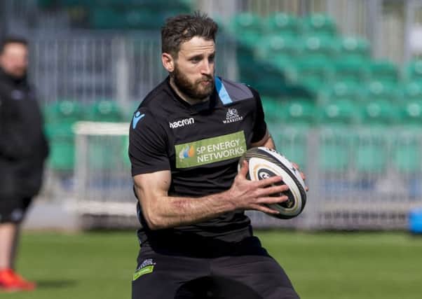 Glasgow Warriors' Tommy Seymour. Picture: SNS