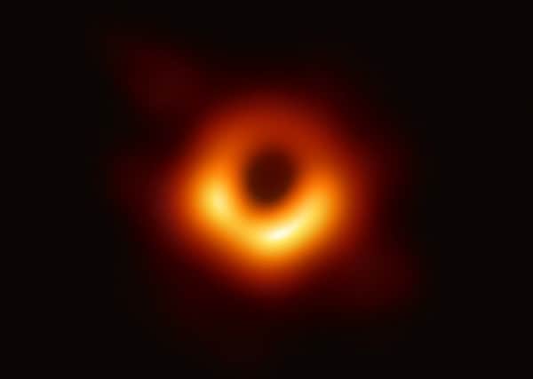 The first ever image of a black hole